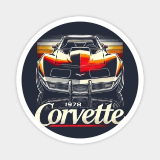 78 Vette Magnet